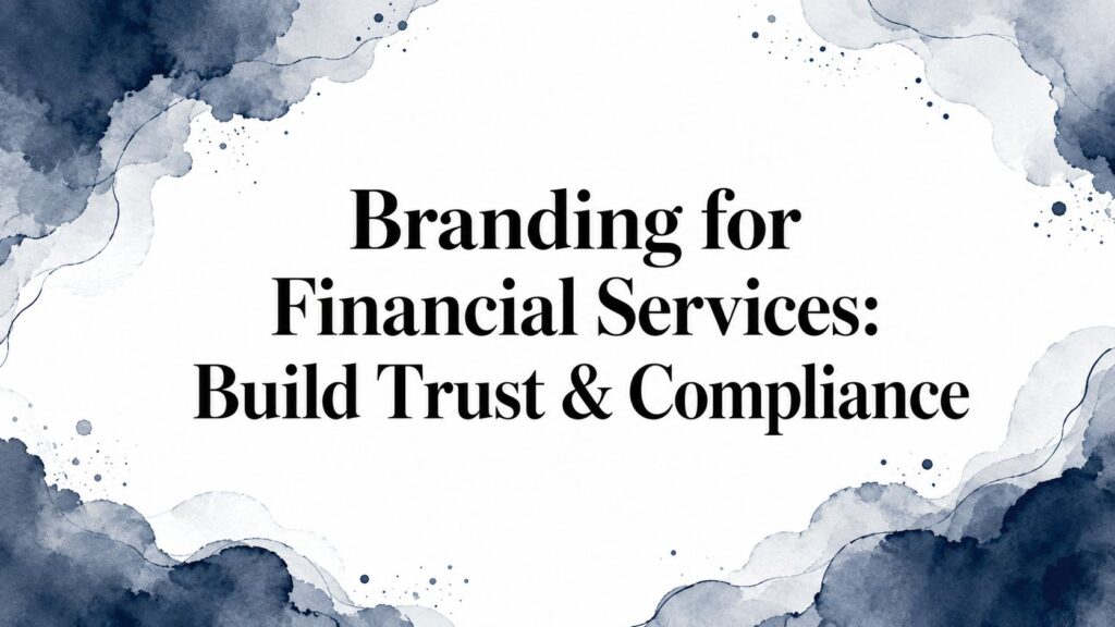 Branding for financial services financial branding