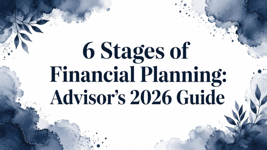 Stages of financial planning guide